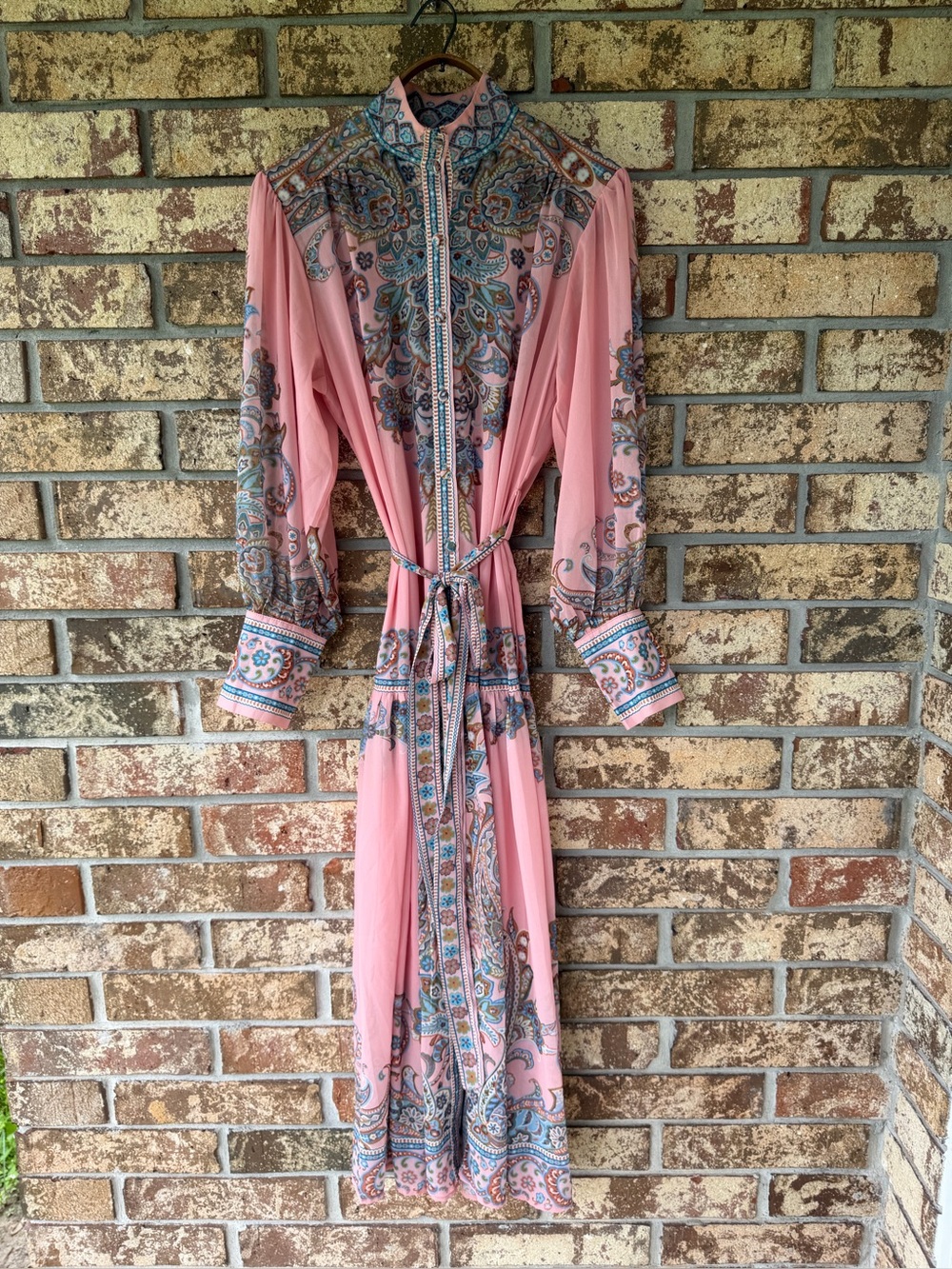 N by Nancy Maxi Dress Women’s Size Medium Precious Paisley!